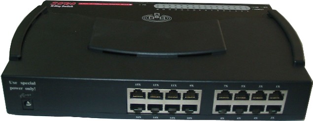 16 Port Soho 10/100Mbps N-way Ethernet Switch